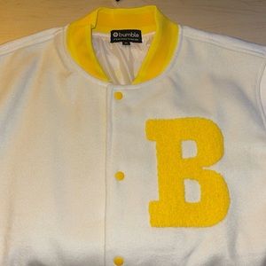 Bumble letterman jacket!